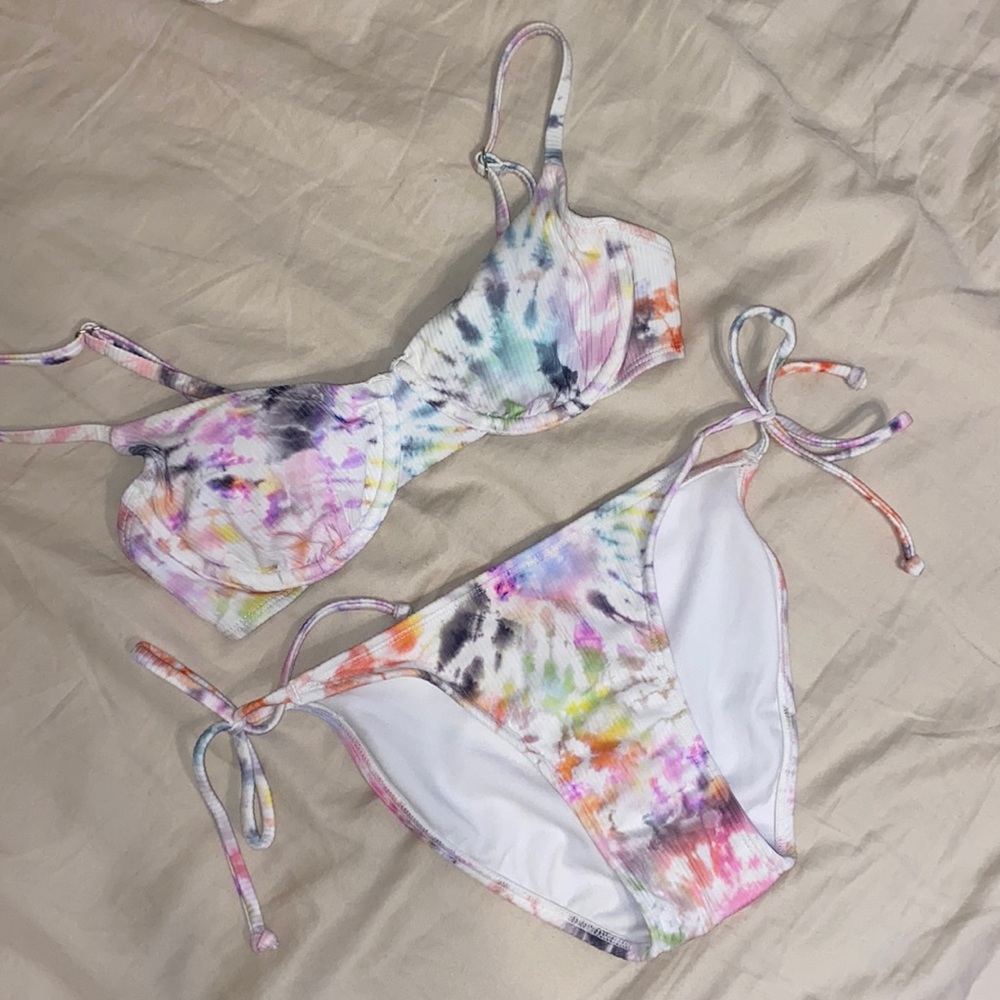 Tie dye bikini